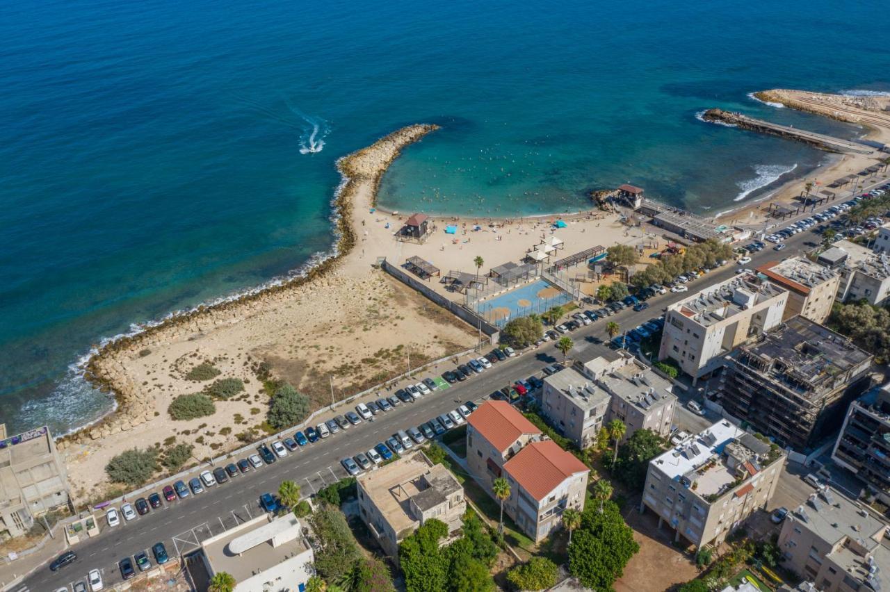 Port City Haifa - Bat Galim 25 Mtrs From The Beach & Rambam Exterior foto