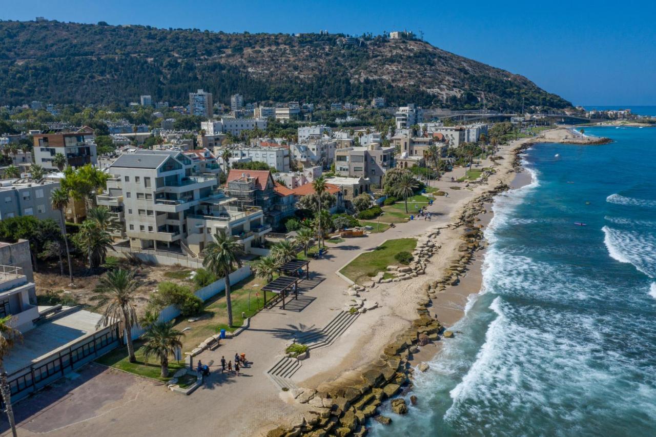 Port City Haifa - Bat Galim 25 Mtrs From The Beach & Rambam Exterior foto